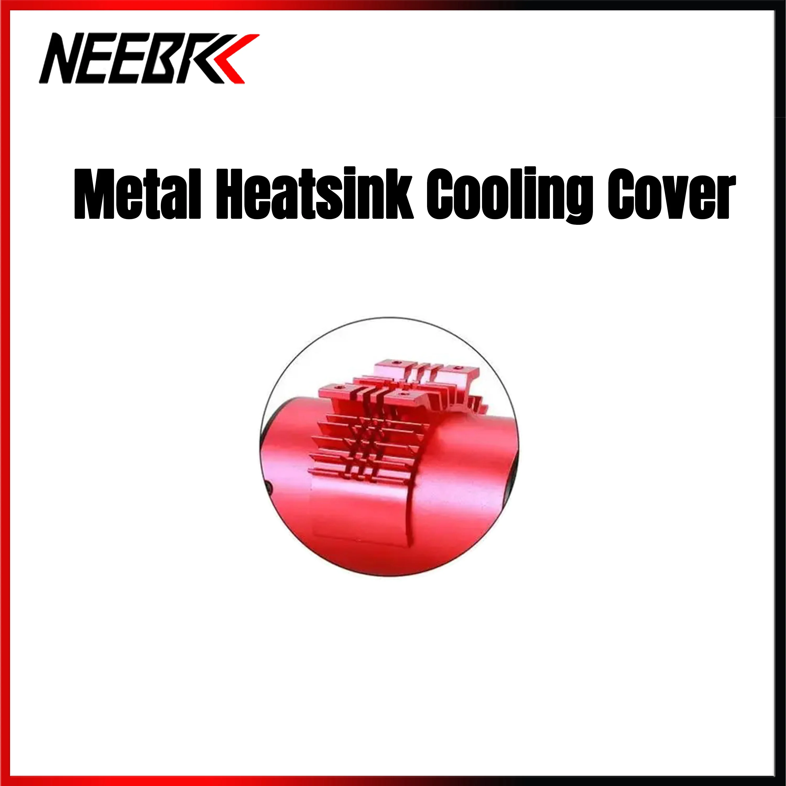 

NEEBRC Metal Heatsink Cooling Cover for 36mm Motor 1:10 RC Car Tank Axial Wltoys 540 550 3650 3660 3670 3674 3675 Heat Sink Part
