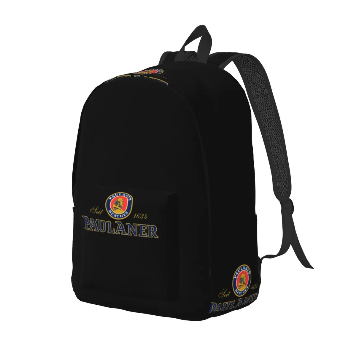 

Paulaner Munchen Backpack Daypack Large Capacity Kids BookBag School Bag Shoulder Bags for Men Women