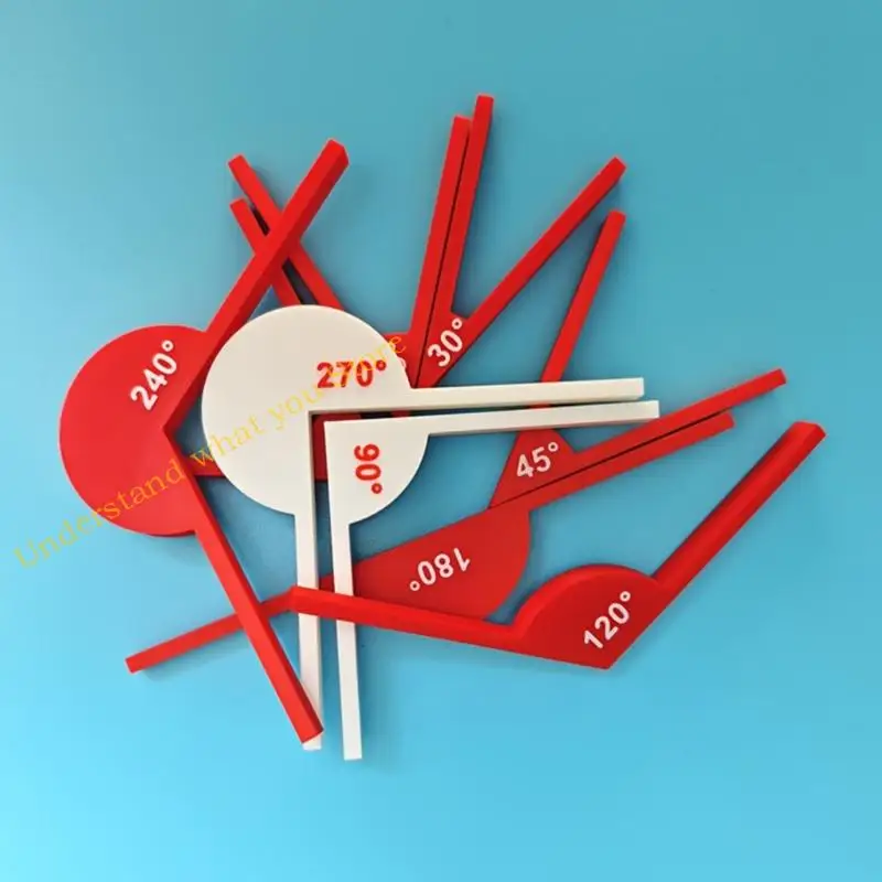 j60a زاوية أداة قياس زاوية زاوية قياس زاوية القياس مع وضع علامة على أداة تدريس الرياضيات للأداة الهندسية للفصول الدراسية