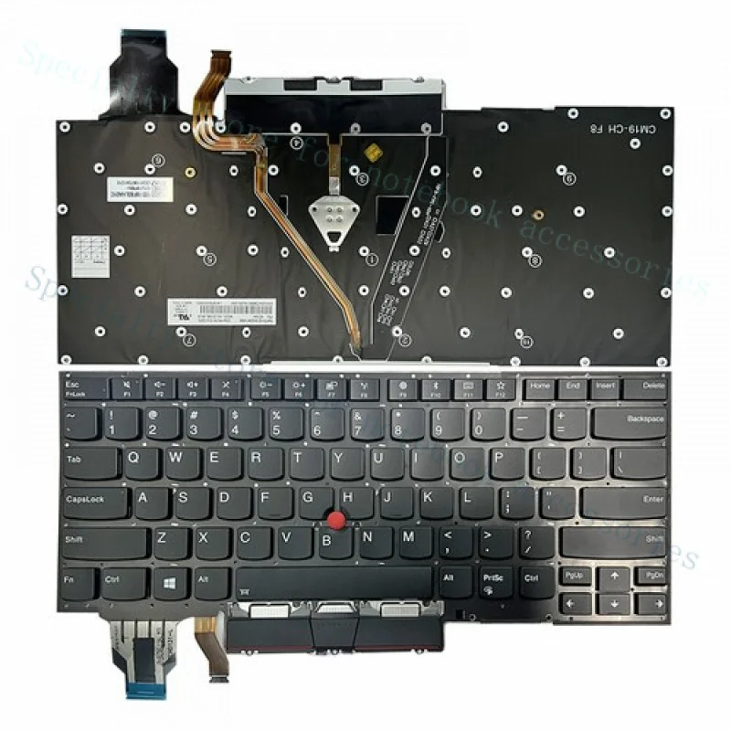 

A+ US Keyboard with Backlit for Lenovo Thinkpad X1 Yoga 4th Gen 20QF 20QG