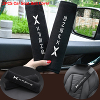 2 Pcs Soft and Comfortable Car Seat Belt Cushions Car Shoulder Pad Seat Belt For XPENG Xiaopeng P7 P7i G3 G6 G9 2021 2022 2023