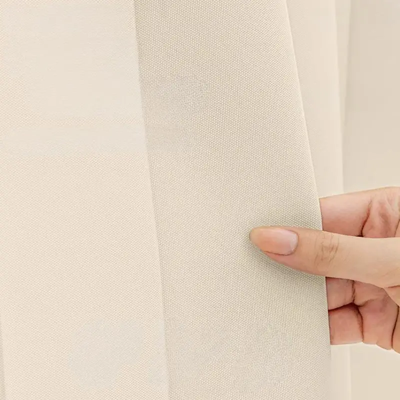 Foldable Room Divider Curtain Privacy Protection Space Partition Hanging Wall Separator with Hooks for Living Room Bedroom Study