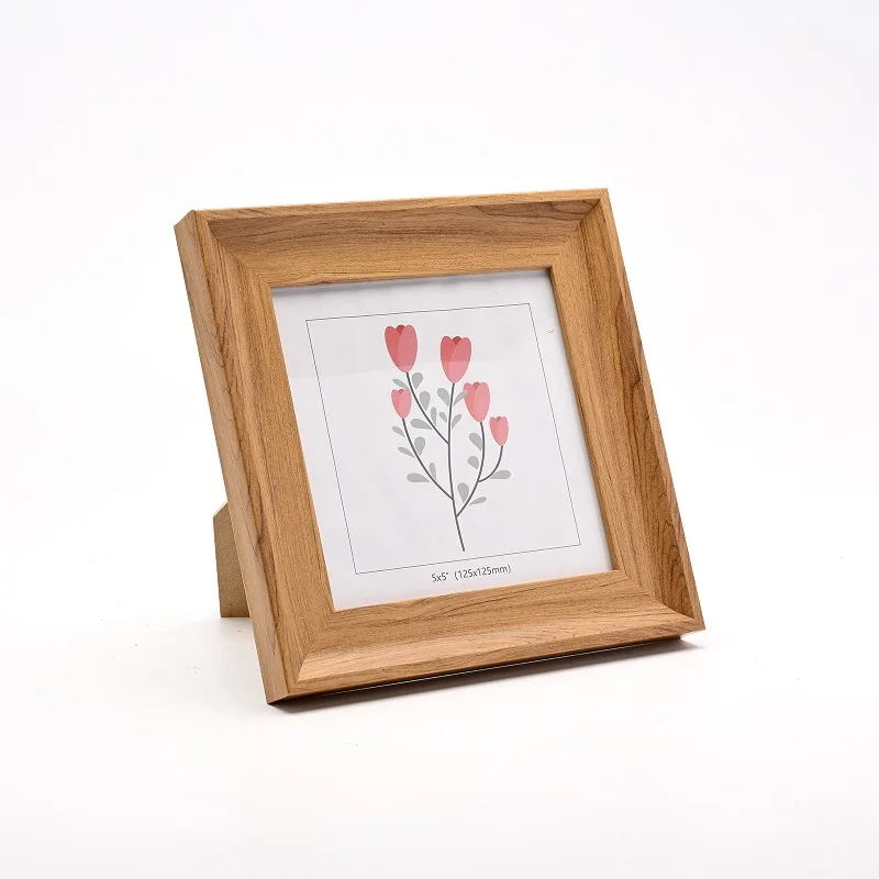 Square Picture Frame 6 Inch, 7 Inch, 8 Inch, 10 Inch Tabletop Photo Frame for Displaying Artwork and Memories Home Decor