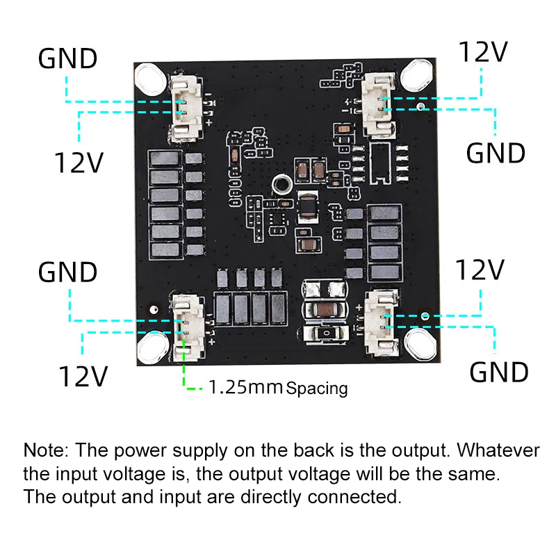 JT-COM 38mm*38mm Mini Switch PCBA Module Plug-and-Play 4-Port Gigabit Switch Mainboard 5-15V Power Supply - Image 3