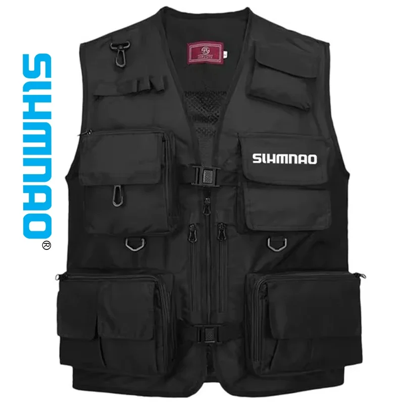 

Fisherman Fishing Vest for Spring and Summer, Professional Men's and Women's Multi Pocket Portable Lure Fishing Photography Vest