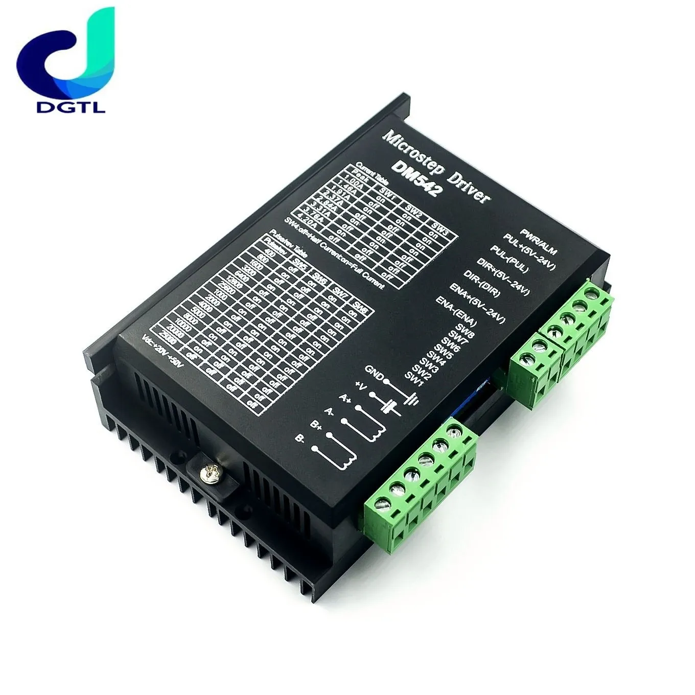 TB6600 DM556 DM542 Digital Stepper motor driver 2 phase 5.6A for 57 86 stepper motor NEMA23 NEMA34 Stepper Motor Controller