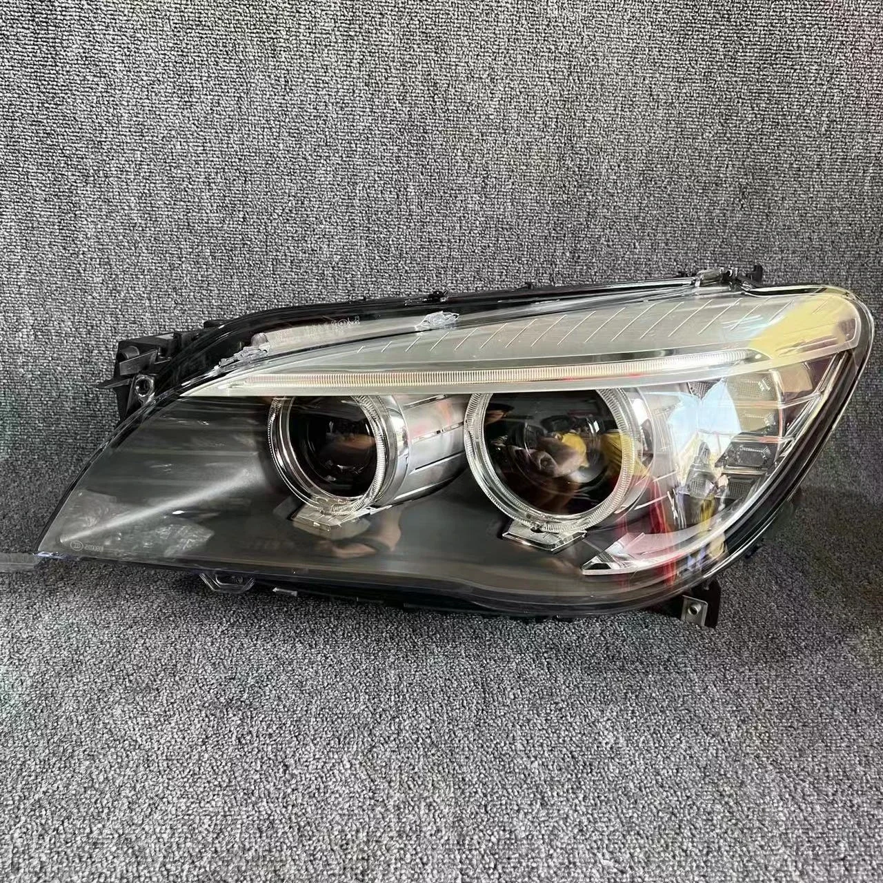 

Светодиодные автомобильные фары в сборе для Bmw 740i 745i 760i F02 DRL с дневными ходовыми огнями