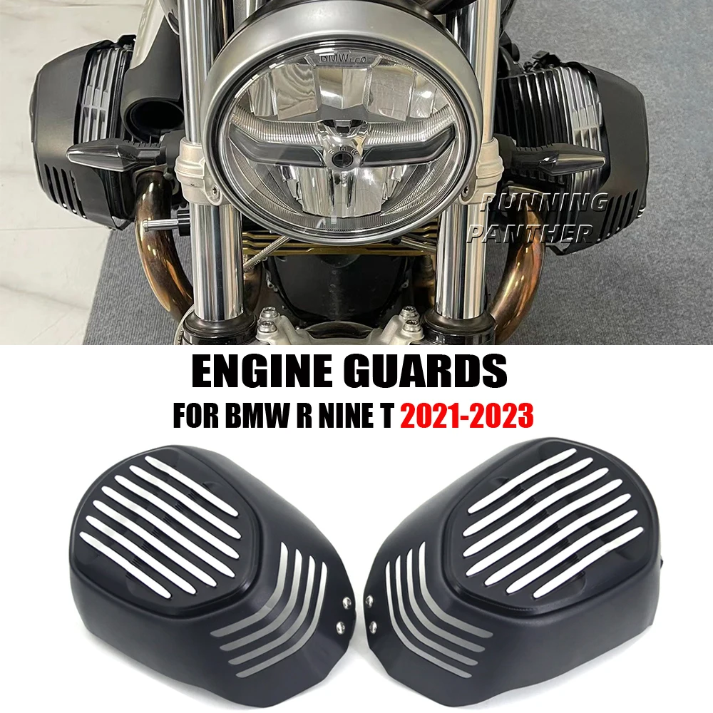 

Motorcycle Engine Guard Cylinder Head Guards Protection Cover For BMW R nine T R nineT Rnine T Rninet R9T R 9T 2021 2022 2023