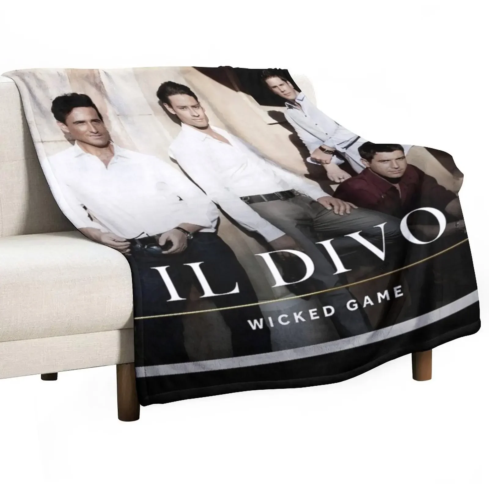 Il Divo wicked game Throw Blanket Sofas Beach Blankets