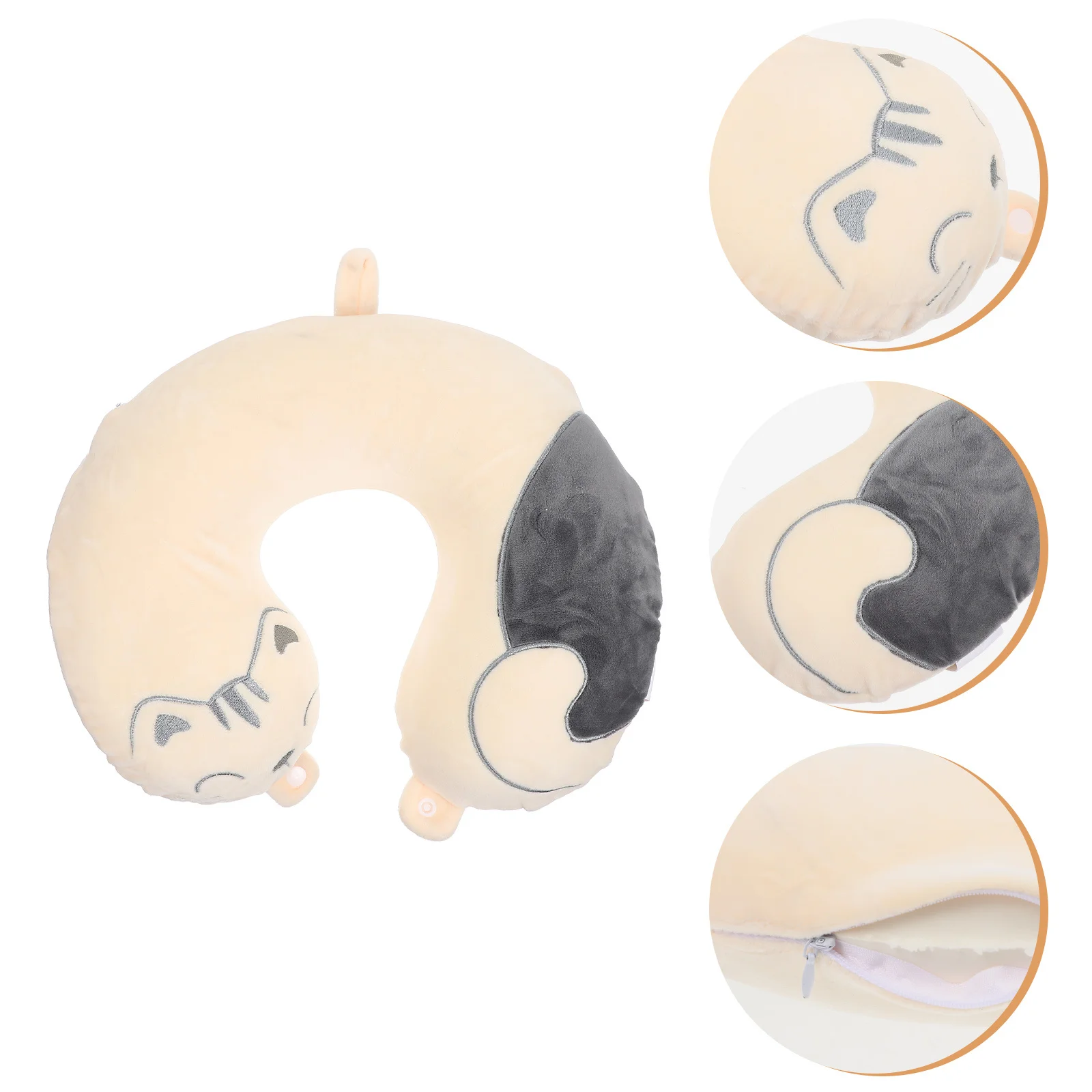 Cuscino per il collo Supporto per pisolino da ufficio Cuscino cervicale a forma di U per viaggi in auto Aereo Portatile per dormire Comodo poggiatesta