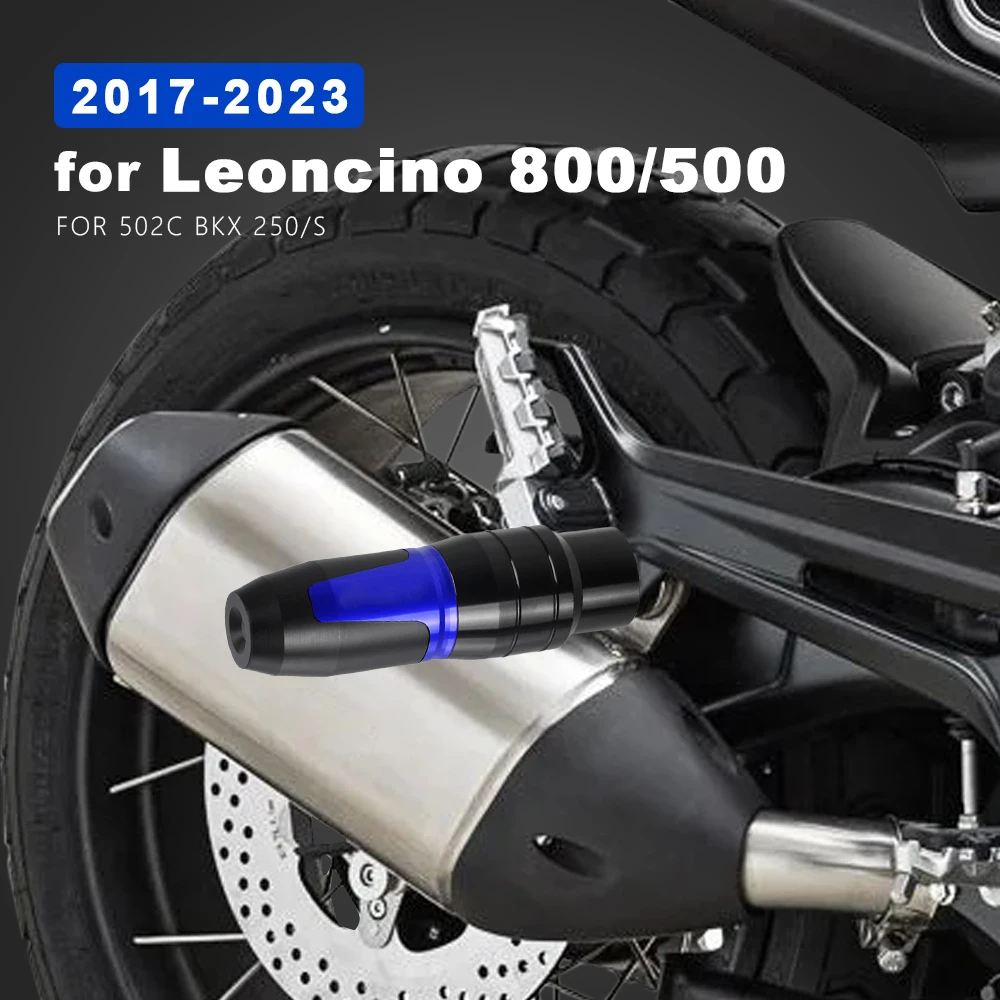 

Falling Protection Aluminum for Benelli Leoncino 800 Trail 500 Accessories 502C 502 C Motorcycle Exhaust Slider Crash Protector