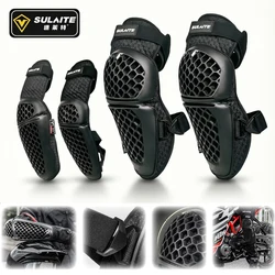 Motorcycle Knee Pads Motocross Knee Brace Mesh Motorcycle Elbow Protector Sports Knee Pads Cross Protections Downhill Knee Pads