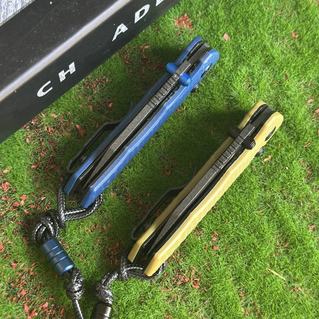 BM290 나이프 - 접이식 칼, 포켓 나이프, 나일론 섬유 미끄럼 방지 손잡이, 낚시, 하이킹, 생존용, 남녀 선물용