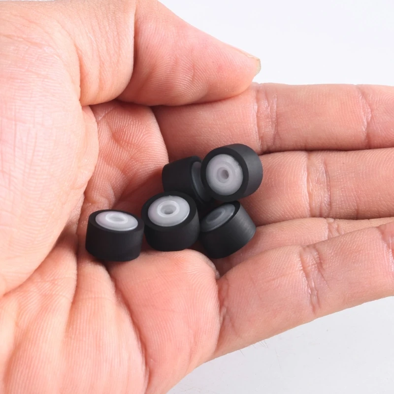 Set Of 5 Rubber Pressure Pinch Rollers Pressure Cassette Belt Pulley Set For Tape Recorders Auditory Equipment Spares