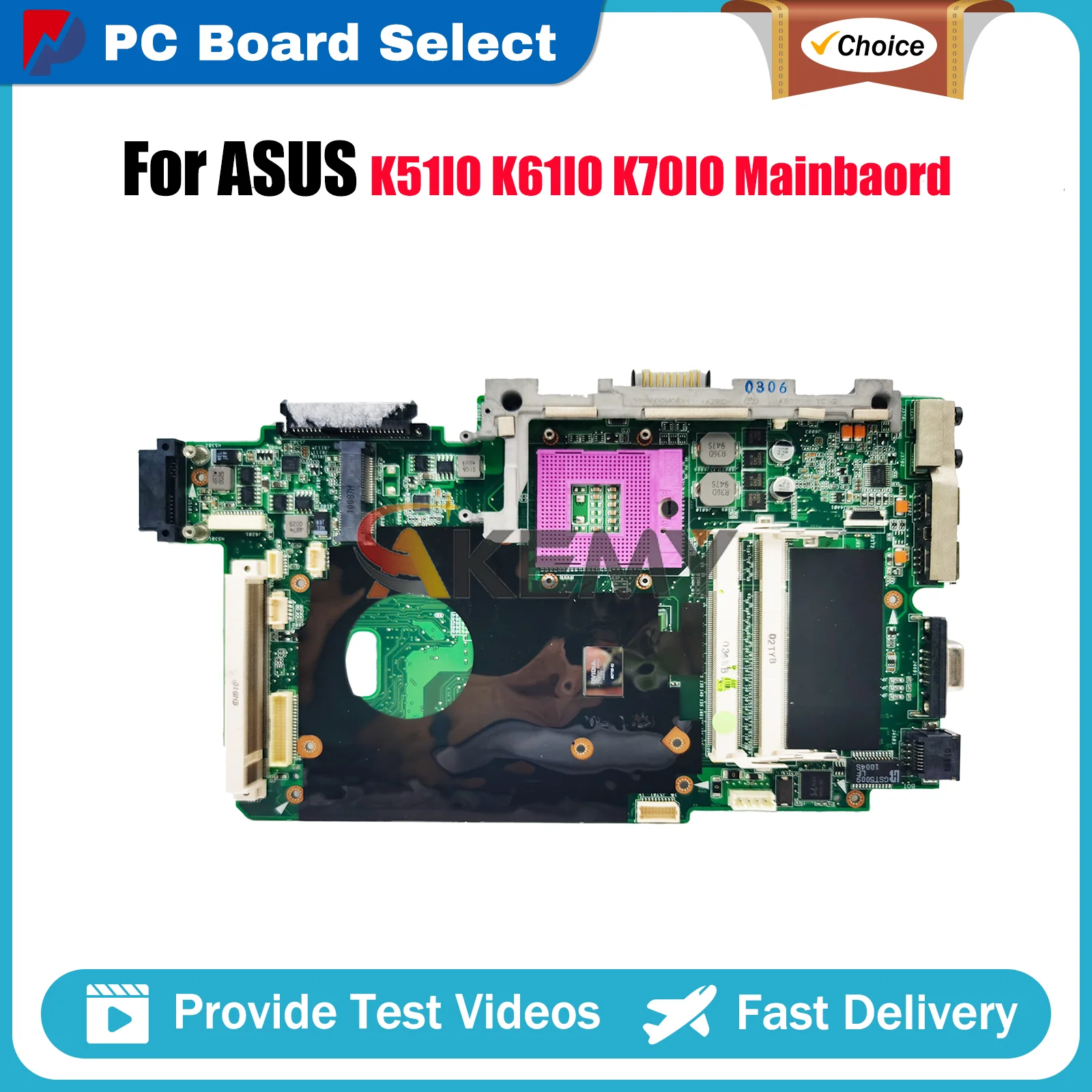 

Материнская плата для ноутбука K51IO для ASUS K51IO K51I, материнская плата для ноутбука Цей товар в наличии, 100% тестирование, ОК, быстрая доставка, высокое качество
