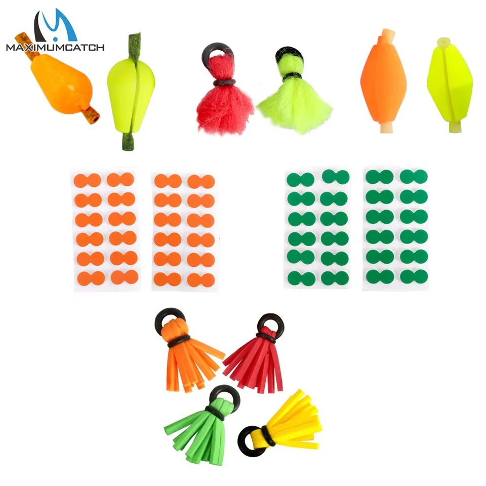 Maximumcatch Self-Adhesive Float Foam/Plastic Stick On/Tear Drop/Bobber/Tube Strike Indicator Fly Fishing Accessory