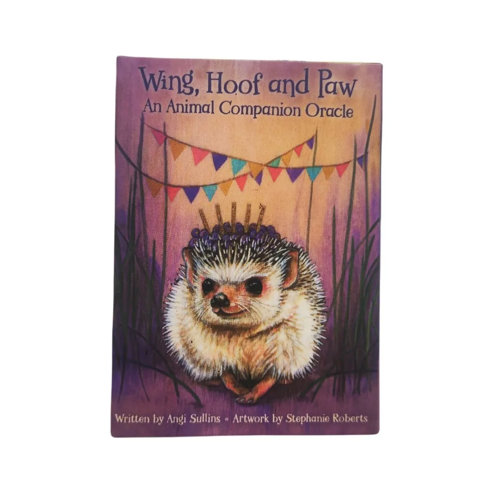 Wing Hoof and Paw Oracle An Animal Companion Oracle 44 Pcs Cards 10.4*7.3cm