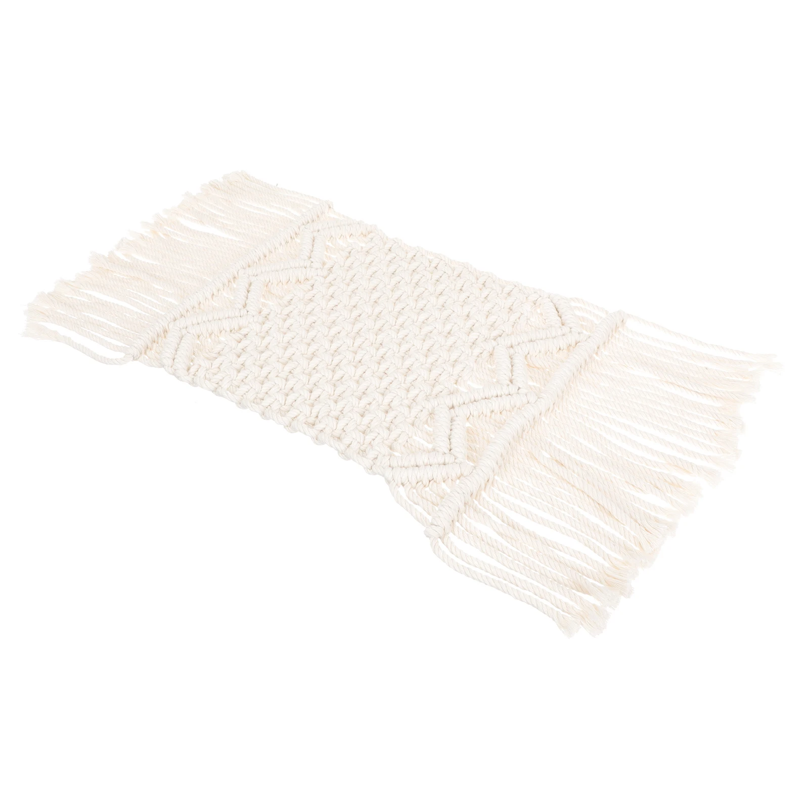 

Woven Table Runner Cotton Farmhouse Style Tassel Design 72 Inches Long Tablecloth for Dining Party Home Bar Restaurant Ornament