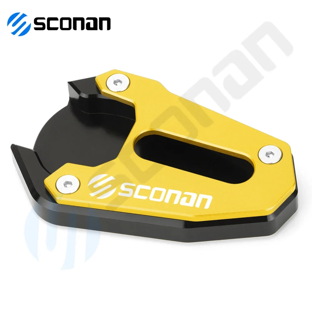 Para SUZUKI SV650 SV650X SFV 650 SFV650 Gladius accesorios para motocicletas soporte de pie placa de soporte almohadilla de extensión lateral