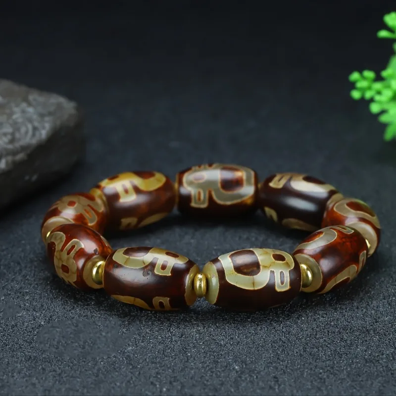 أساور العقيق البوهيمي للرجال، أساور المجوهرات خمر