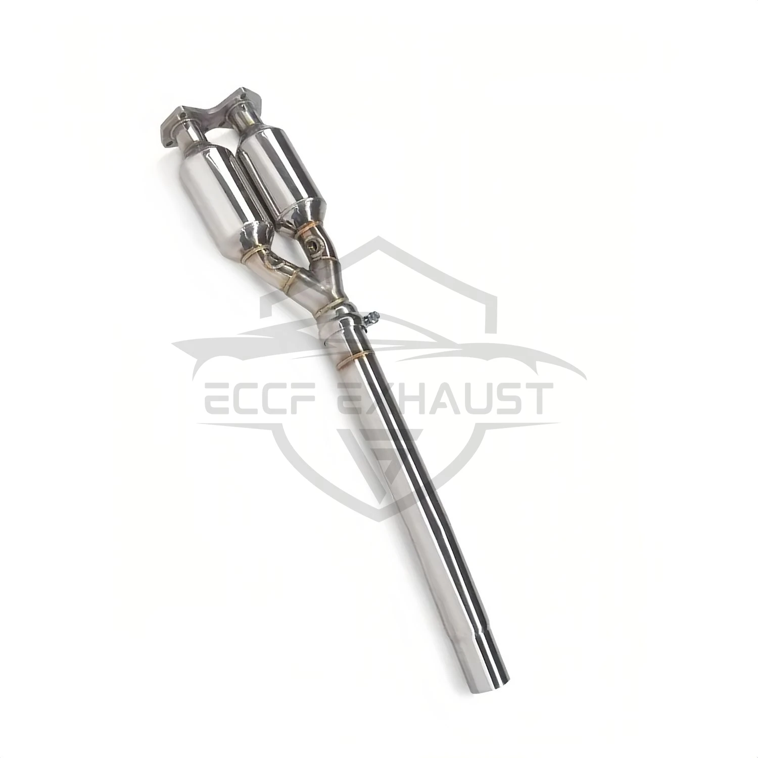 

Sports Downpipe For VW golf R32 MK4 3.2cc Aggressive Exhaust Sound High Flow Performance Upgrade Easy Installation