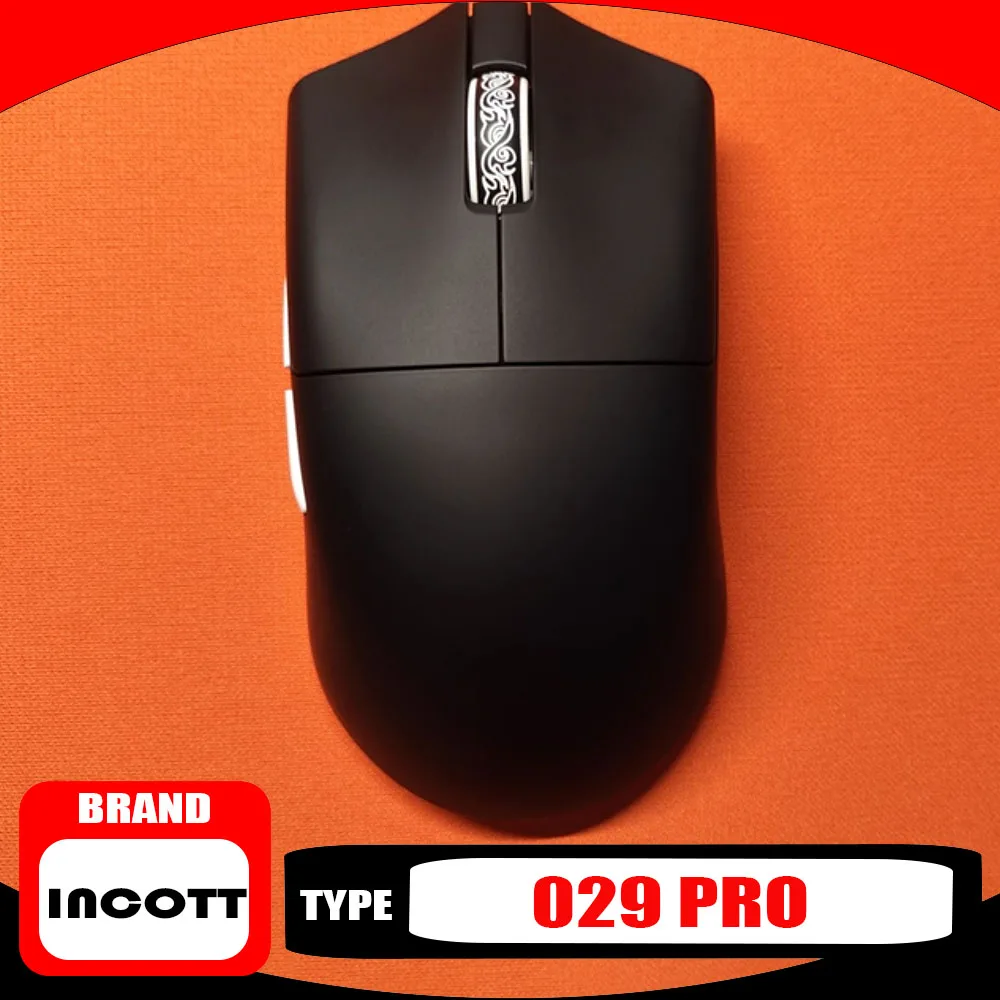 

Incott 029 Pro Gamer Mouse Three Mode 1K/8K Bluetooth Light Weight PAW3395 Gasket Ergonomics Wireless Mouse Pc Accessories New