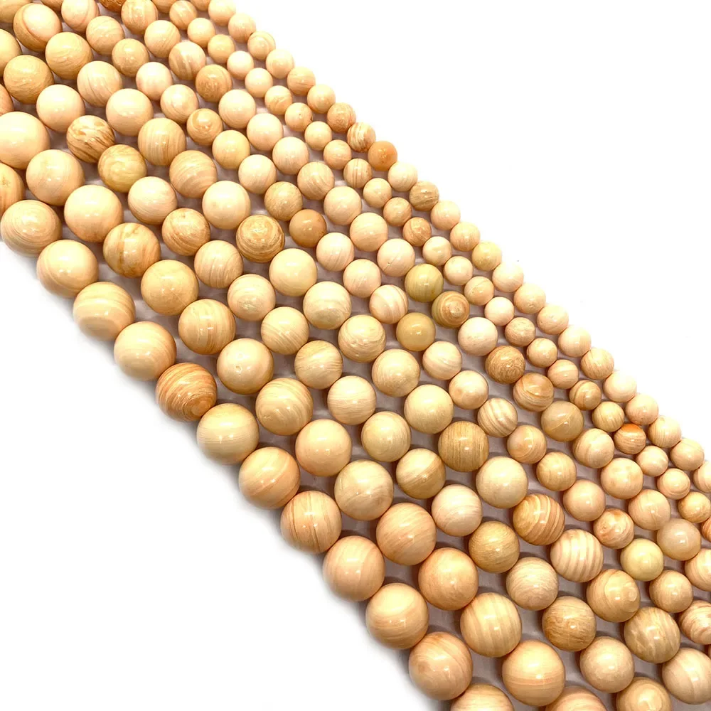 Wanbao Conch Shell Natural Shell Round Beads for DIY Ladies Fashion Jewelry Exquisite Necklace Earrings Bracelet Jewelry Making