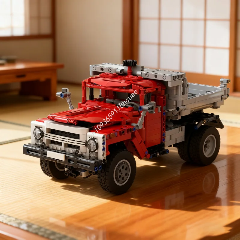 

1398pcs MOC ZIL Technical Model Building Blocks Architecture Assemble DIY Creative Festival Gifts Education Brick Toys Idea