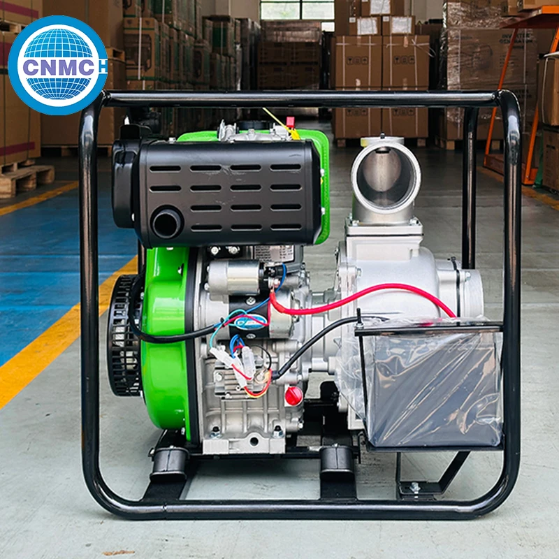 High Quality 2 Inch Diesel Water Pump 30m³/h Self Priming Centrifugal Pump 207CC Air Cooled for Farm Irrigation Drainage