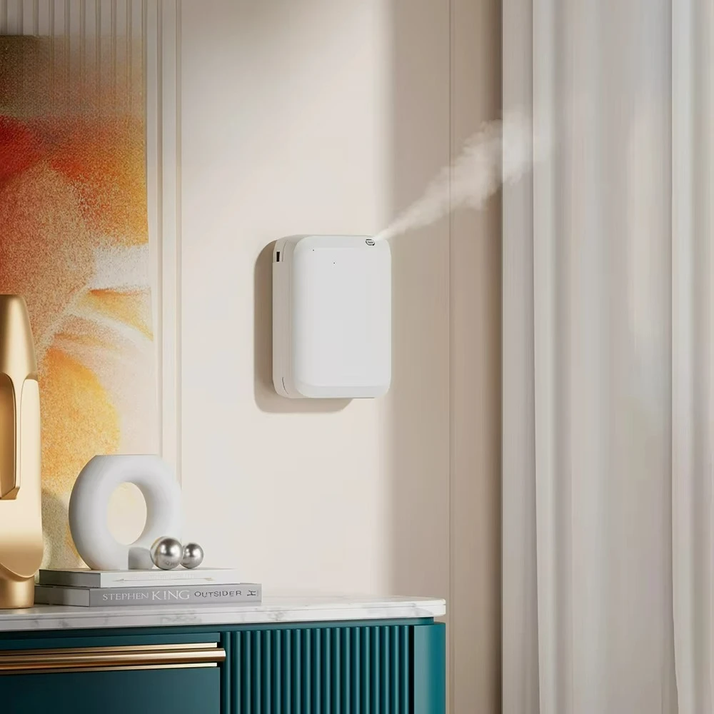 Factory Direct Rechargeable Battery Scent Machine Large Capacity Wall Mounted Aroma Diffuser