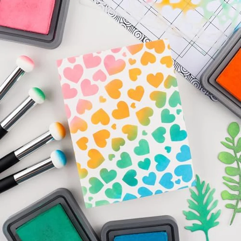 أدوات إسفنج صغيرة لصنع البطاقات ، مناضد ورقية ، صناعة بطاقات المزج ، أدوات صياغة ، احتياجات التحبير