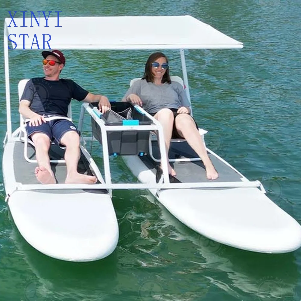 Catamarán de tabla de remo de pie para 2 personas