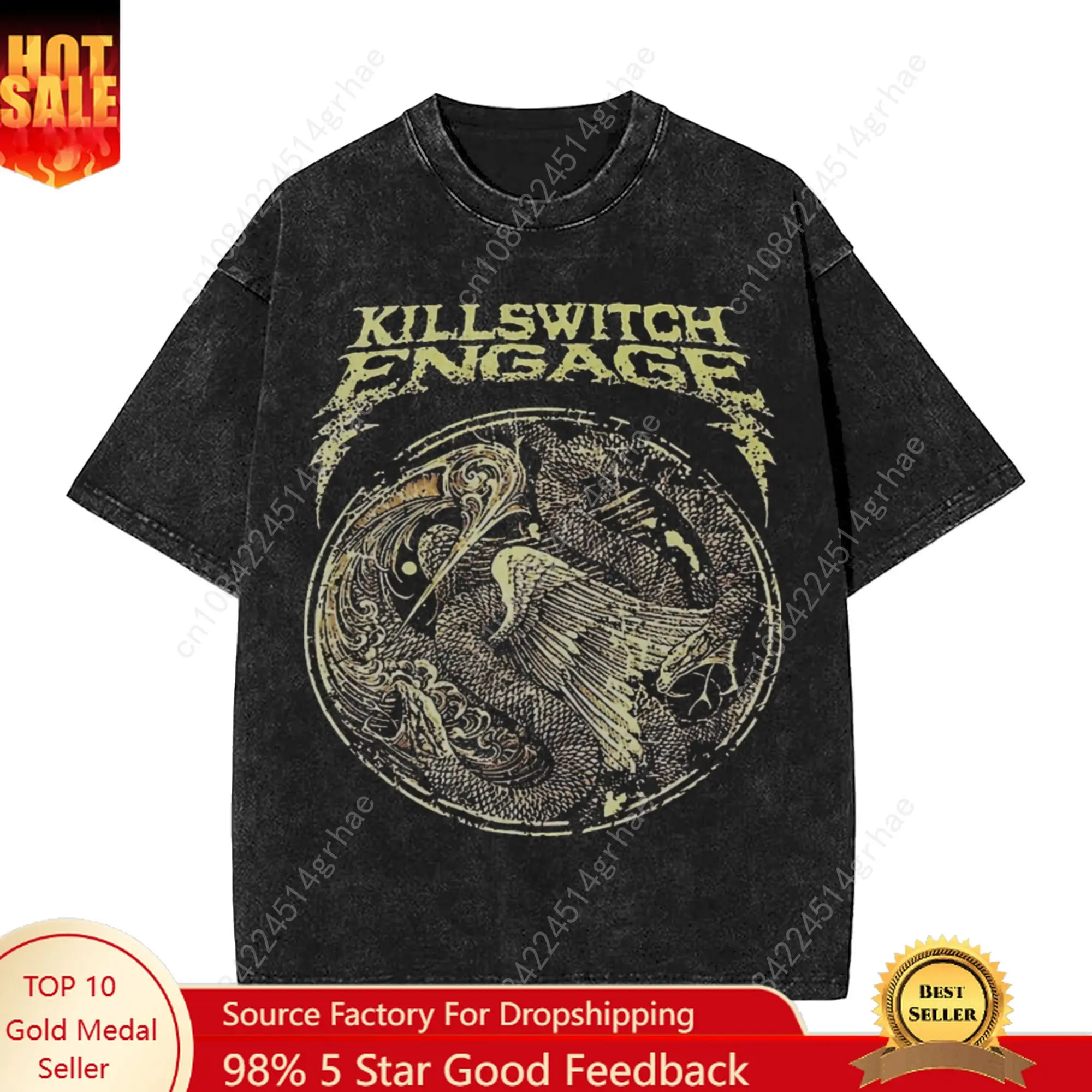 

Killswitchs Engages T Shirt Fashion T-Shirts Short-Sleeved Vintage Tops Beach Cotton O Neck Plus Size Tees