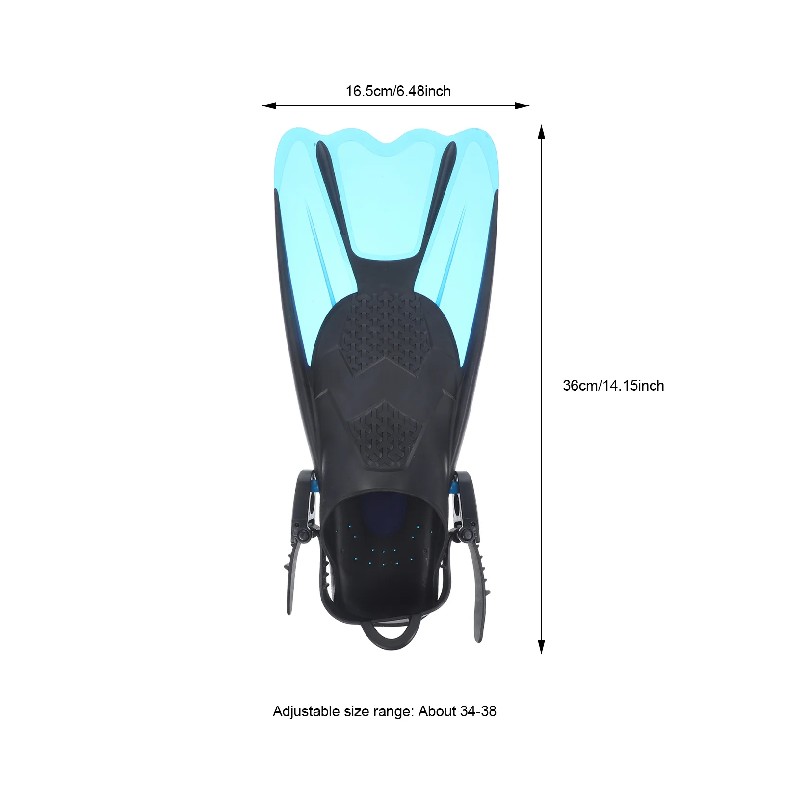 2 قطعة زعانف الغوص الغوص الزعانف مرنة حافي القدمين أو الزعانف الجوارب مريحة ركلة التدريب زعانف الغطس