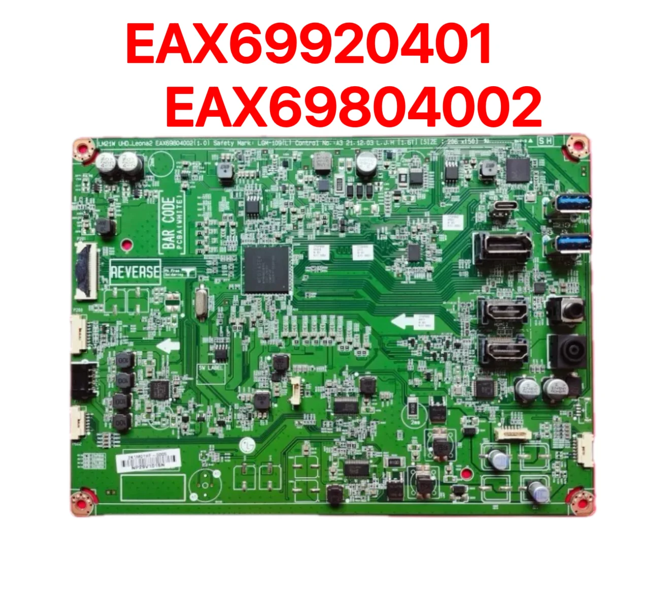 

Brand new original suitable for 27UP850N 27UP850 EAX69920401 EAX69804002 driver board
