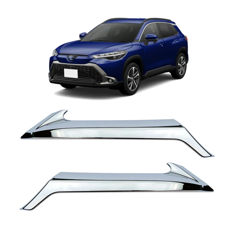 

For Toyota Japanese version of 22 Corolla CROSS modified front center grid electroplating decorative bright strips