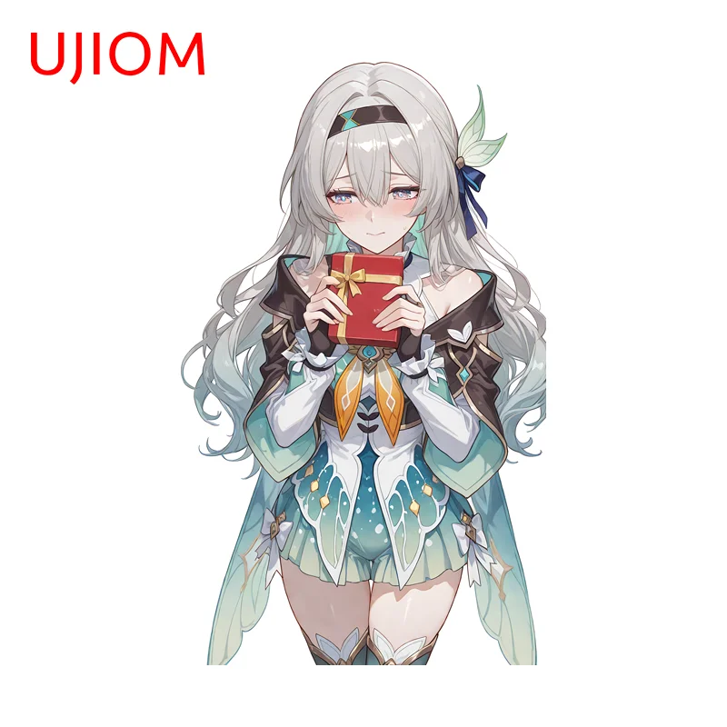 UJIOM ‌Honkai Star Rail‌ Firefly Wall Sticker Trendy Creative Scratch Proof Graffiti Decal Delicate Adhesive Wallpapers Decor