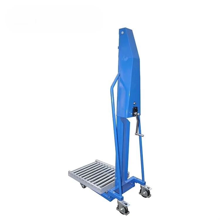 Self-loading vertical stacker