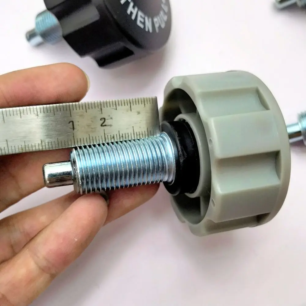 Professional 1.5 Replacement Knob Pin For Fitness Bicycle Workout Stand Equipment Accessory Durable Metal Plastic Bolt