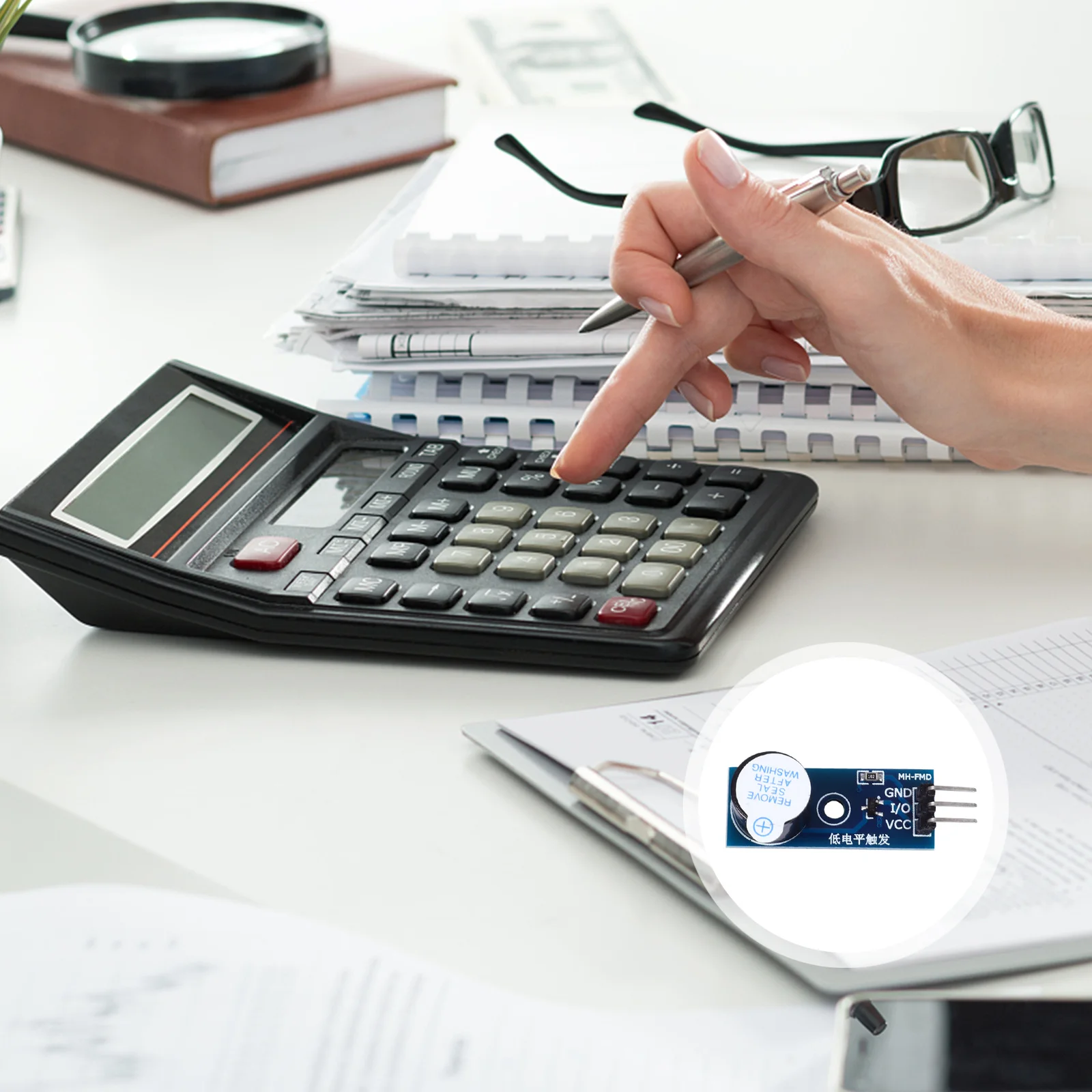 

5Pcs Active Buzzer Module Low Level Trigger .3-5V Alarm Continuous Sound Tone Control Panel Buzzer Module