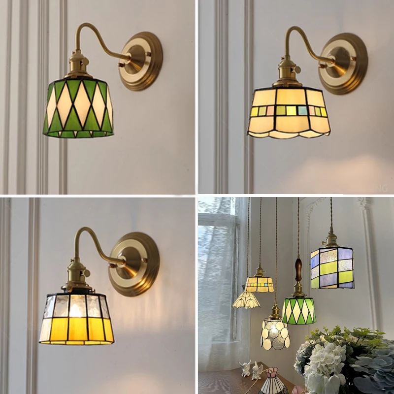 

Copper Wall Light Bedroom Decor Vintage Industrial Loft Ceiling Pendant Lamp Living Room Corridor Hotel Wall Lamp Hanging Decor