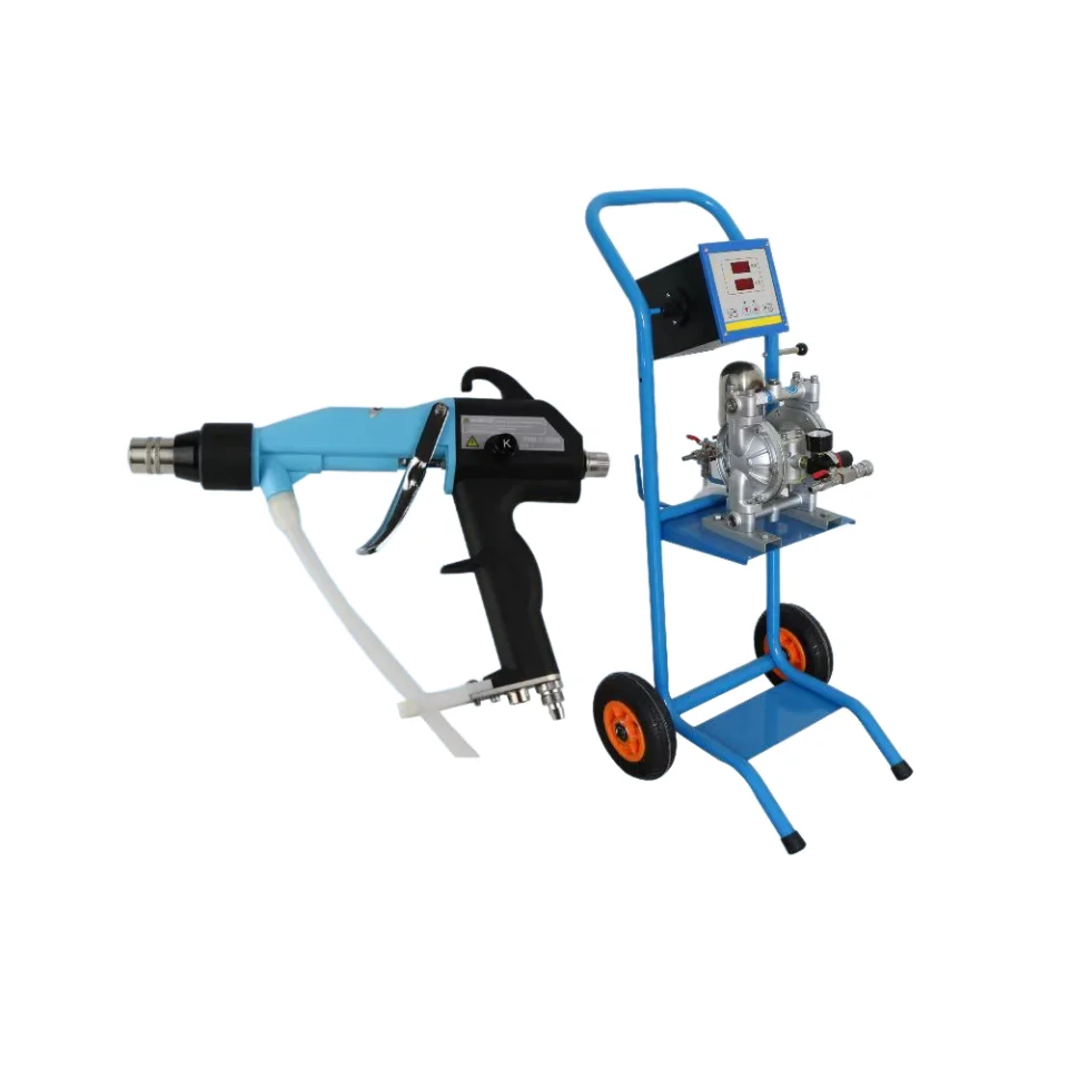 Liquid Electrostatic Spray  Handheld Oil-based Paint Spraying Machine with PLC & Motor Steel Substrate Easy Operation