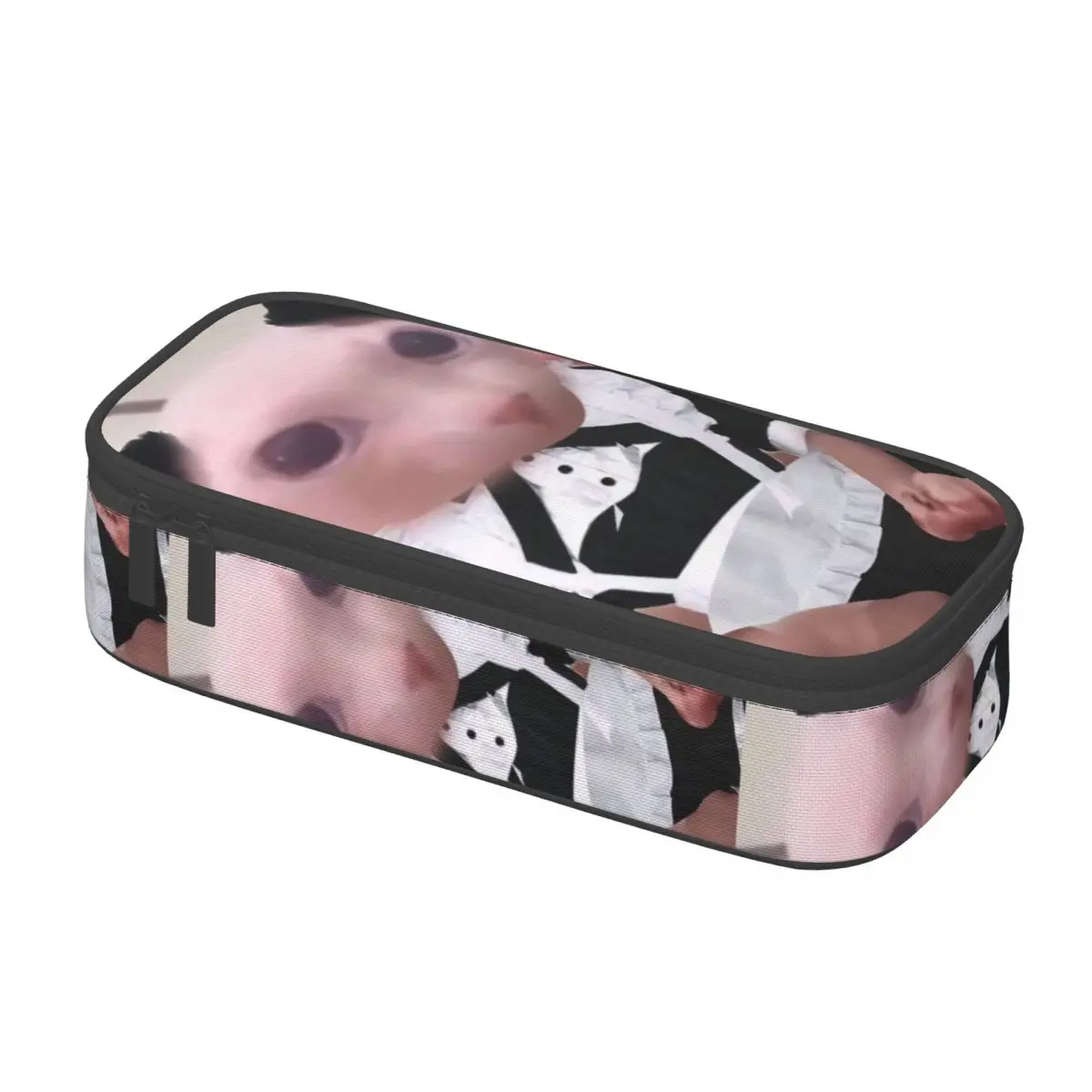 Imagem -03 - Estojo Bonito de Bingus Engraçado Meme Grande Capacidade Bolsa de Lápis Sphynx Cat Material Escolar para Menina e Menino