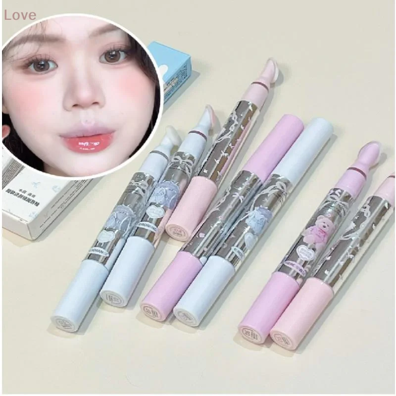 HERORANGE Błyszczyk do ust z płaską aplikacją, nawilżający, efekt lustra, długotrwały, wodoodporny, powiększający objętość ust, nieprzywierający do kubka, kosmetyki do makijażu