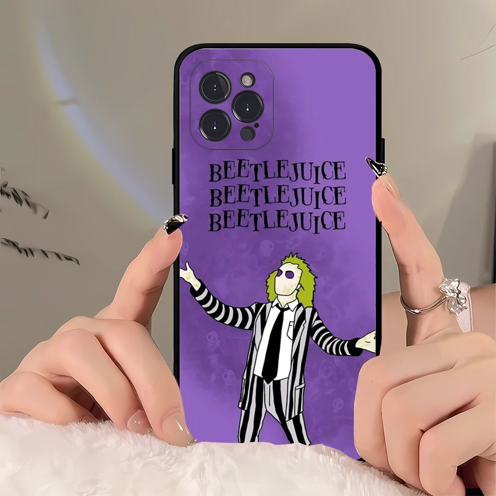 Movie B-BeetlejuiceS 2 Phone Case For iPhone 16 15 14 11 12 13 Mini Pro XS Max Cover 6 7 8 Plus X Funda Shell image 6