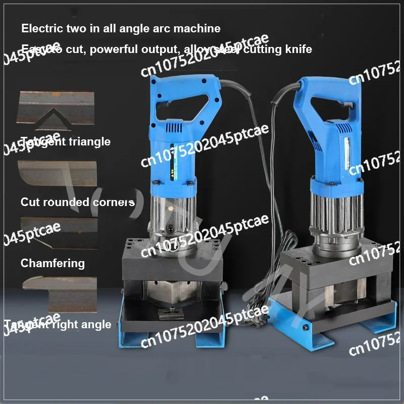 Electric Hydraulic Angle Steel Cutting Machine Electric Angle Steel Cutter Four in One Portable Angle Iron Quick Cutter