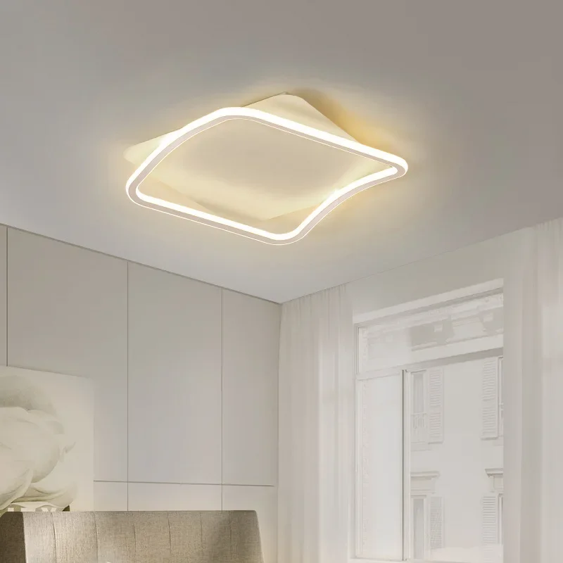 Moderne LED-Deckenleuchte für Wohnzimmer, Esszimmer, Schlafzimmer, Arbeitszimmer, Restaurant, Garderobe, Flur, Heimdekoration, Innenbeleuchtung, Glanz