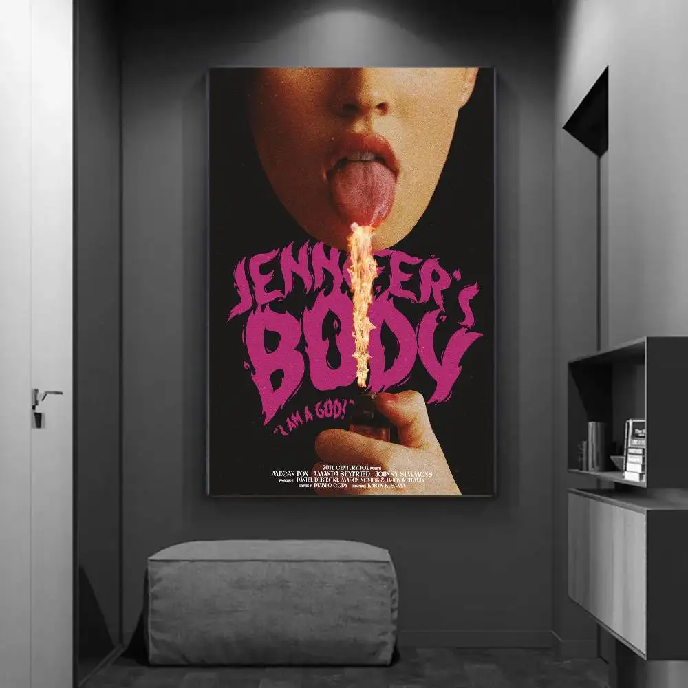 البوب فيلم جنيفر الجسم الكلاسيكية خمر الملصقات الديكور اللوحة جدار الفن ورق الكرافت الأبيض Kawaii غرفة ديكور #5