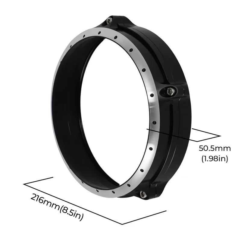 For BMW RnineT R NINE T R9T Pure Scrambler 2014-2020 Motorcycle Headlight Trim Ring Cover Aluminum Headlamp Protector