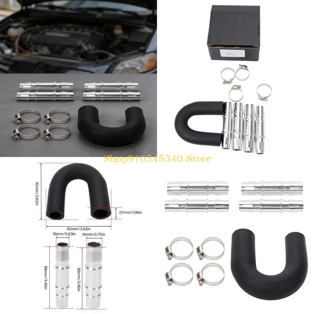 U2JA Aluminum Engine Heater Bypass Loop For Quick Temperature Rise And Better Cold Weather Function In And SUVs
